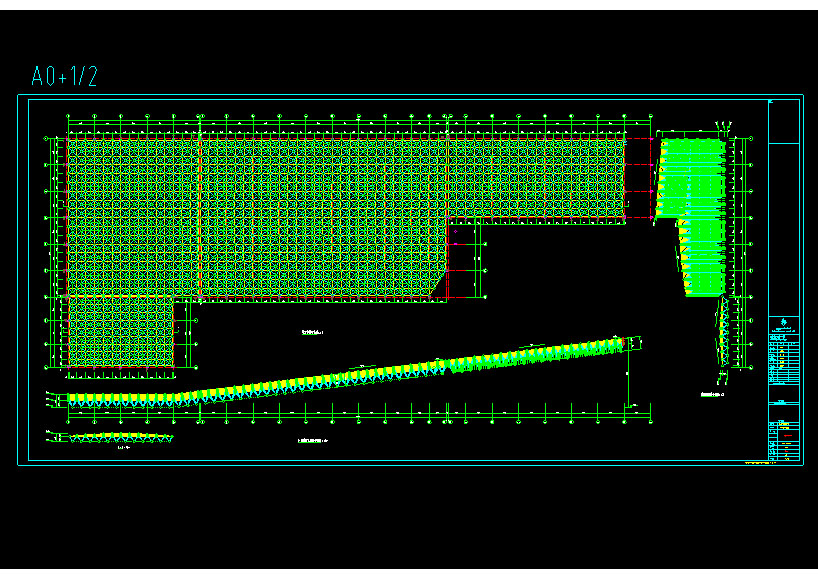 重庆贵州遵义滑雪场网架设计
