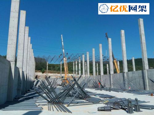 重庆料棚网架设计